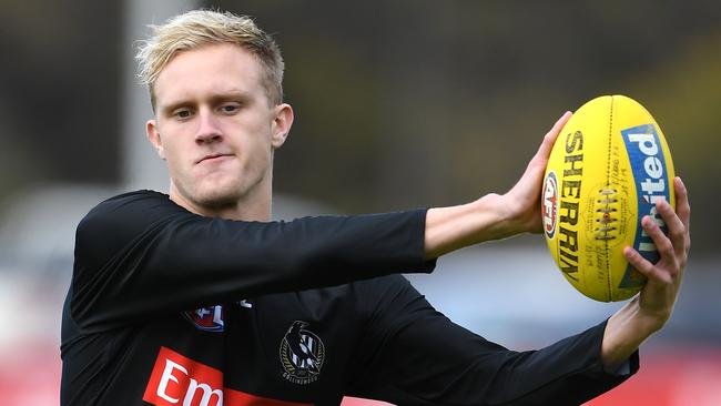 Jaidyn Stephenson has been suspended for 10 matches for betting on AFL games. Picture: AAP