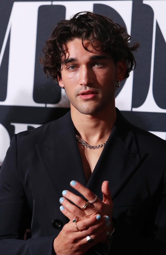 Heartbreak High star Josh Heuston at the 2022 GQ Men Of The Year Awards. Picture: Lisa Maree Williams/Getty Images