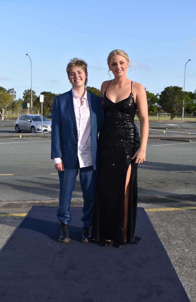 Students at the 2024 Chancellor State College formal.