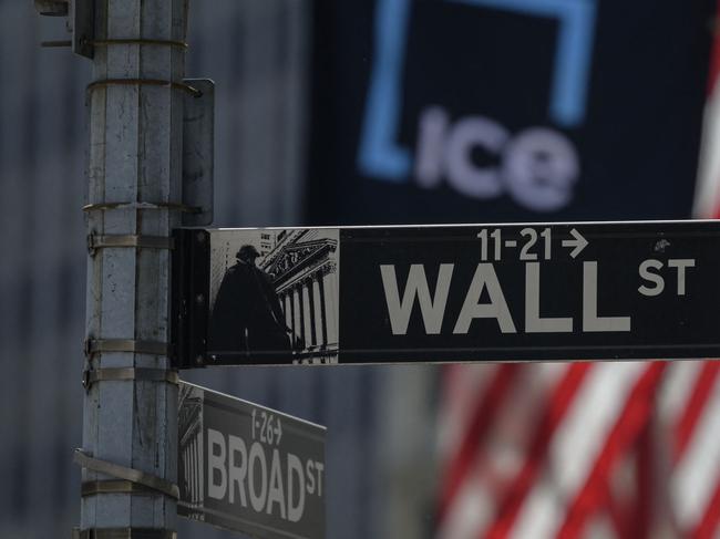 A general view of the New York Stock Exchange (NYSE) on Wall Street in New York City on May 12, 2023. Wall Street stocks edged higher early Friday, extending a period of directionless trading as markets weigh uncertainty surrounding the lifting of the US debt ceiling. (Photo by ANGELA WEISS / AFP)