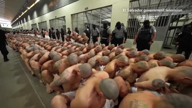 The ‘mega Prison In El Salvadors Gang Crackdown The Australian 