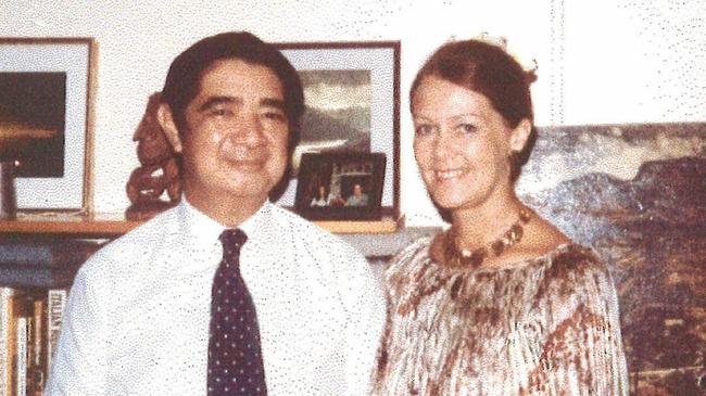 Sir John and Lady Patricia Yocklunn in Port Moresby 1982