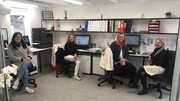 Northern Beaches Women's Shelter: The newly converted garage which is now a room and counselling space. Picture: Supplied.