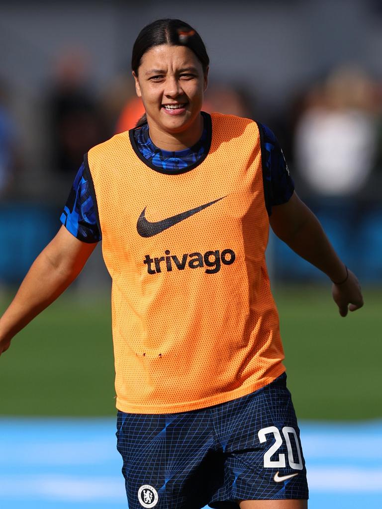 Sam Kerr is number two … Picture: Getty