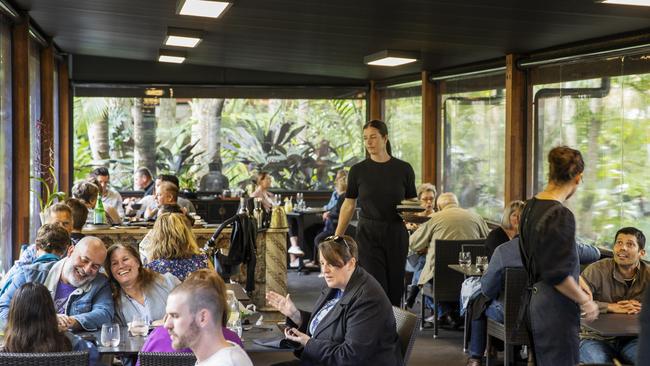 Interior at Spirit House restaurant at Yandina on the Sunshine Coast. Picture Lachie Millard