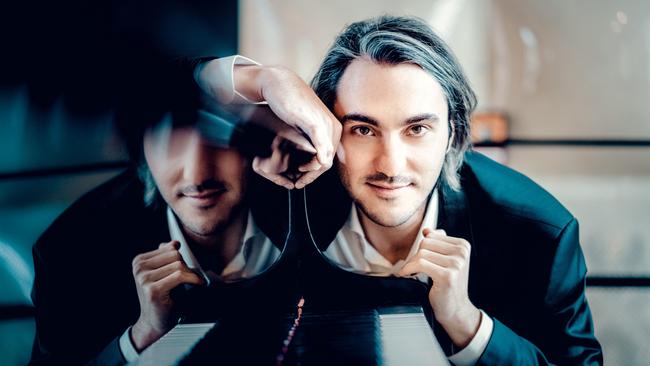 Italian/Slovenian pianist Alexander Gadjiev, winner of the 2021 Sydney International Piano Competition. Picture: Supplied