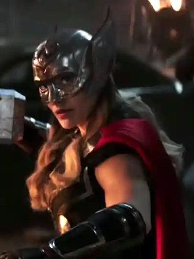 Portman in Thor: Love and Thunder. Picture: Marvel Studios