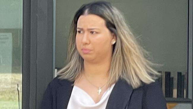 Raquel Borg appeared at Sutherland Local Court. Picture: Ashleigh Tullis