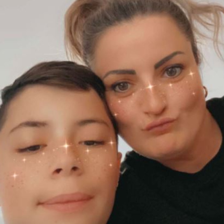 Gold Coast woman, Laura McMullin issued a plea to the people bullying her family after he son’s death. Picture: supplied