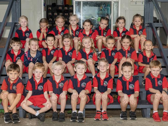 Alligator Creek State School Prep S Back Row: Ellie Platzer, Krystal Cook, Chloe Leatham, Ava Irwin, Grace Lockhard, Paige Bellchambers, Rylee Storey, Ivy Thomsett Middle Row: Lincoln Forrester, Will Pietzner, Bentley Sharman, Olivia Houston, Peggy Dauwerse, Louise Virgona, Sidney Martin, Luna Greenwood Front Row: Archie Downs, Hunter Campbell, Chase Nicholas, Carter Stephens, Harry Dunbavan-Cheney, Kai Downman, Zann Hourigan Picture: Michaela Harlow