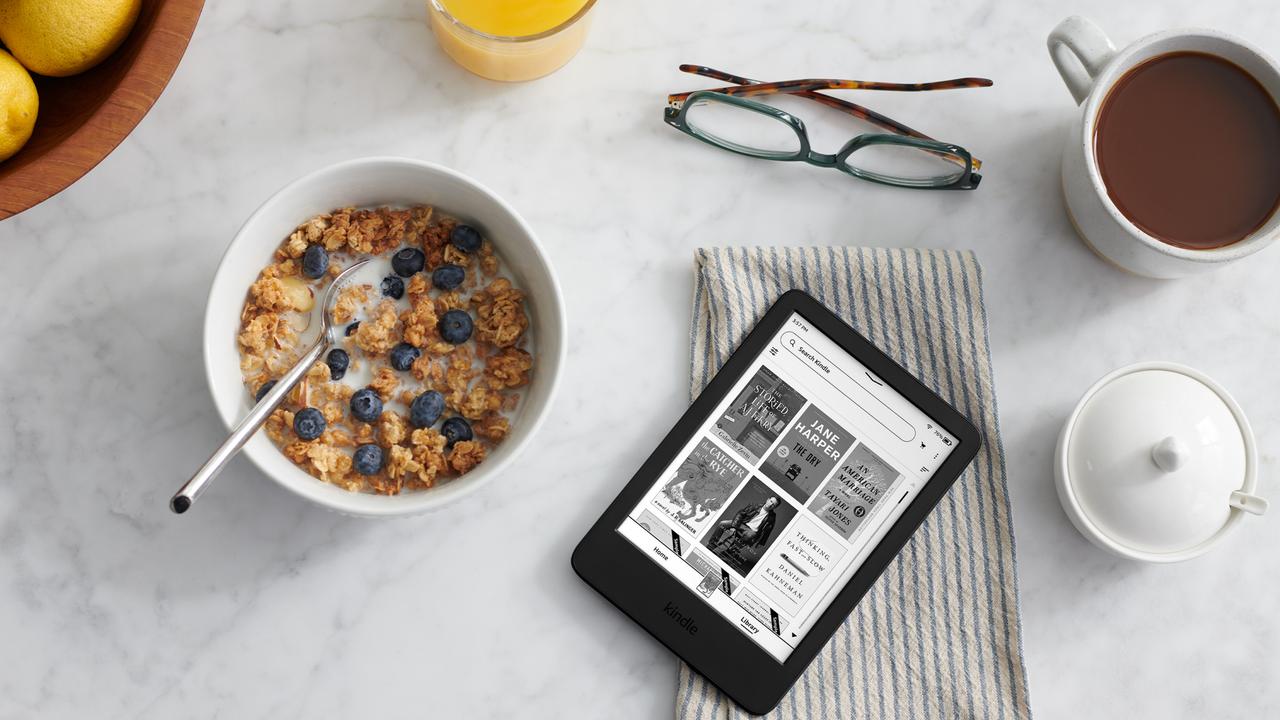 Amazon has shrunk the Kindle with its latest e-reader device.