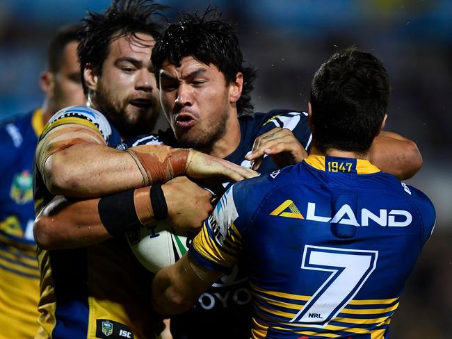 Jordan McLean’s late-season surge gives the Cowboys a power trio. Picture: Getty Images