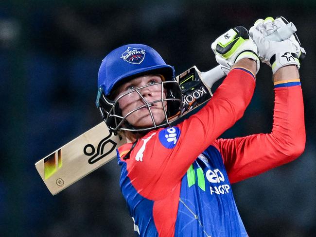 Jake Fraser-McGurk has been on fire in the IPL – but it wasn’t enough to secure a World Cup berth. Picture: AFP