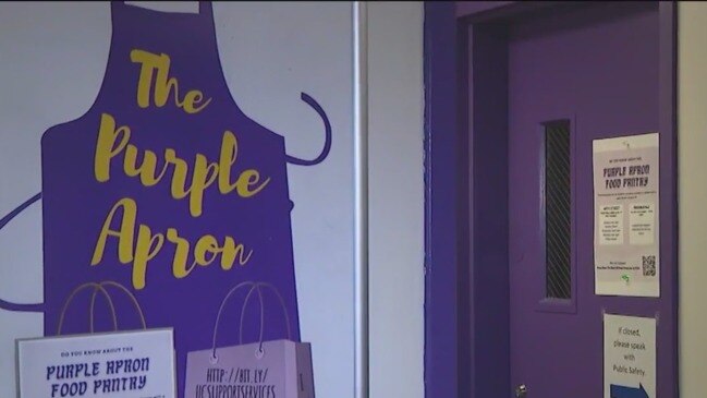 Hunter College s Purple Apron food pantry The Australian