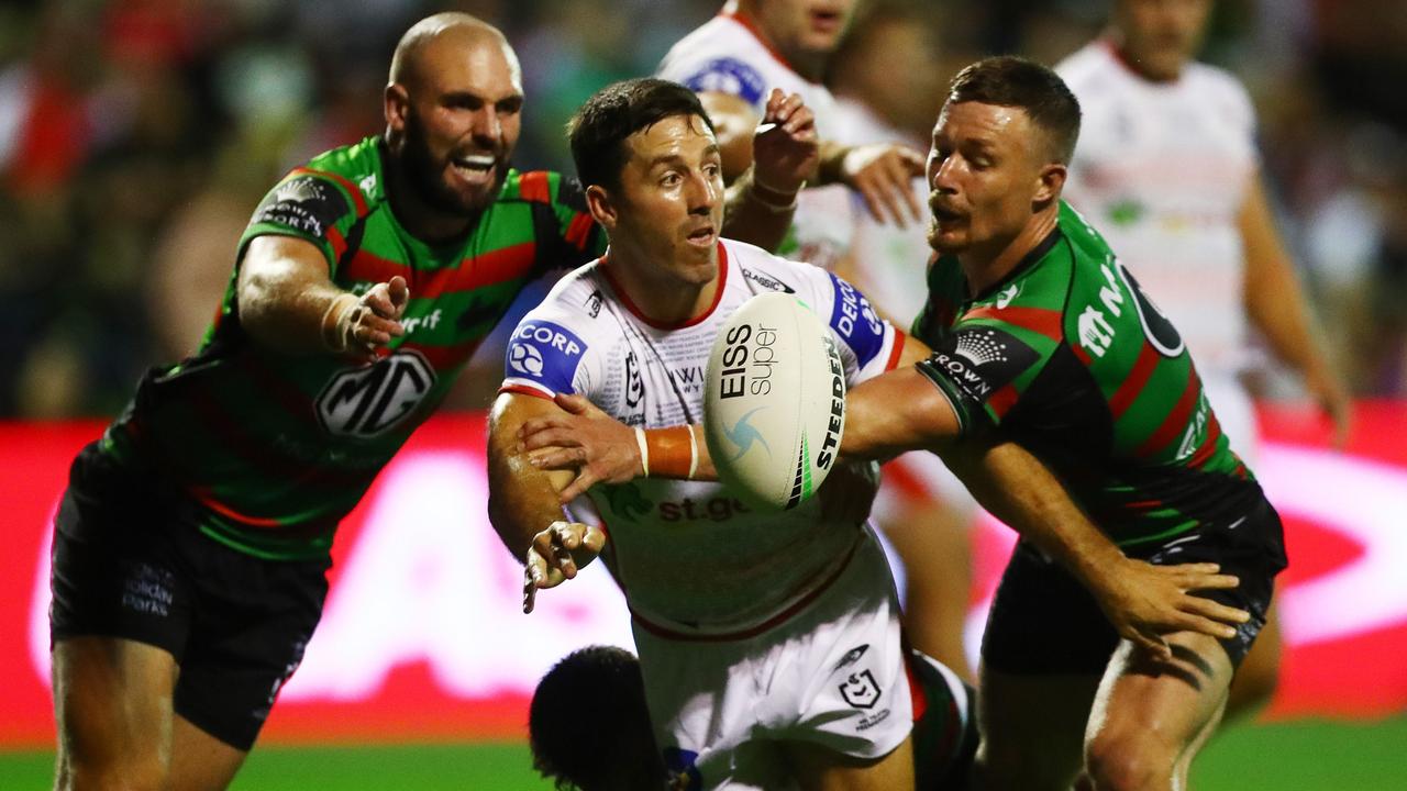 Ben Hunt holds the key to the Dragons’ success this season. Picture: Mark Metcalfe/Getty Images