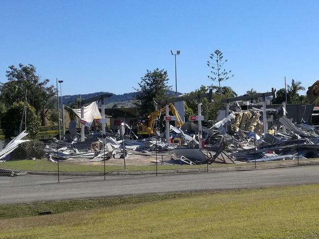 Once bustling Bruce Highway destination demolished