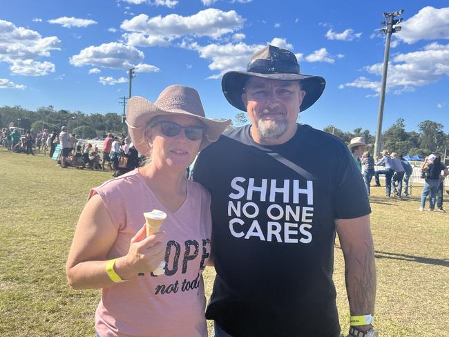 A huge crowd gathered at the Fraser Coast Show on Friday.