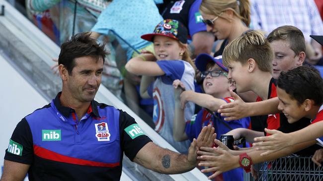 Knights Old Boy Andrew Johns has been critical of his former club. Picture: AAP