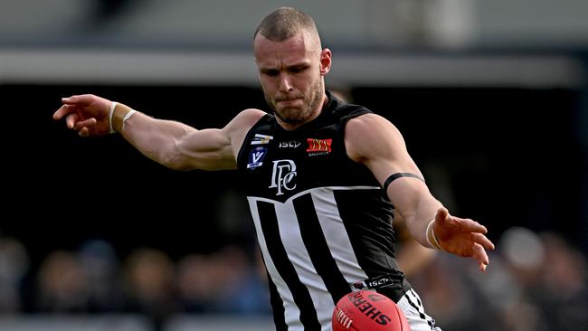 Darley’s Brett Bewley has been a star in the league the past three years. Picture: Andy Brownbill