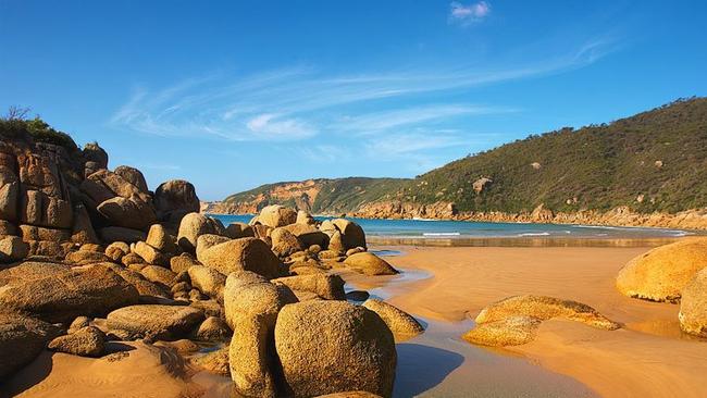 Fairy Cove, one of Victoria’s most beautiful and hidden swim spots along the southeast coast line.