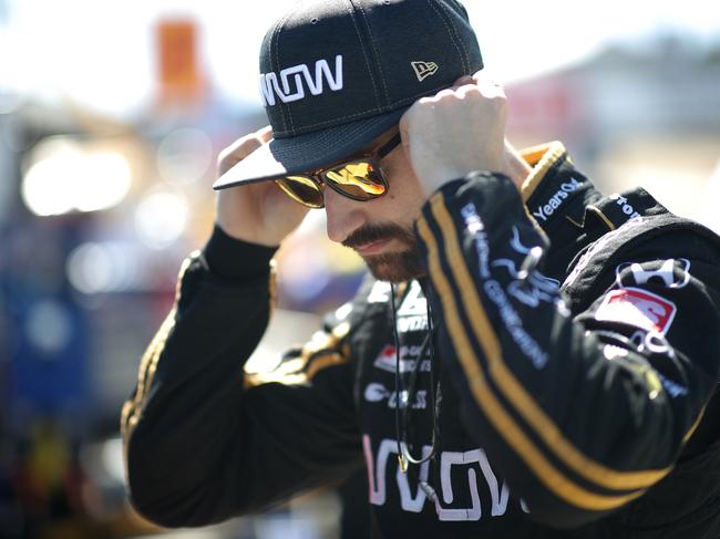 James Hinchcliffe “jumped at the chance to drive a Supercar at Bathurst”. Picture: Getty/Chris Graythen