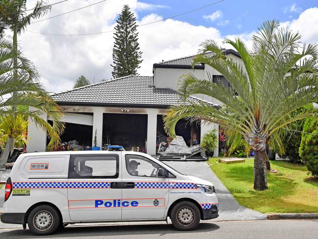 Police suspect the couple were killed the night prior to their house catching fire. Picture: John Gass