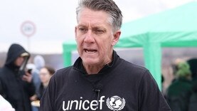 UNICEF's Spokesperson James Elder in Ukraine. Supplied