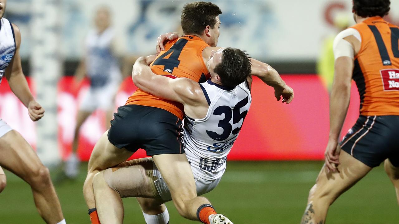 Toby Greene will miss Friday night’s clash against Richmond (Photo by Darrian Traynor/Getty Images)