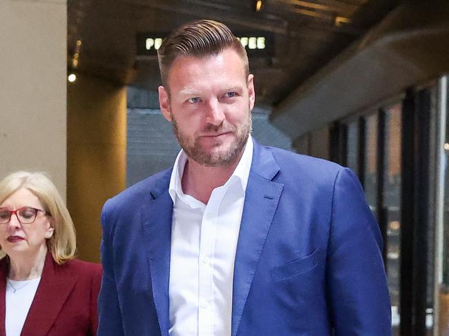 MELBOURNE, AUSTRALIA - MAY 30 2025Sam Groth arrives at a Liberal Party lunch at SocietyPicture: Brendan Beckett