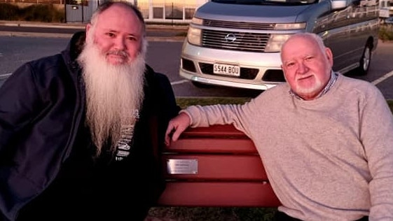 Paul Cronin and his father John Cronin. Picture: Supplied