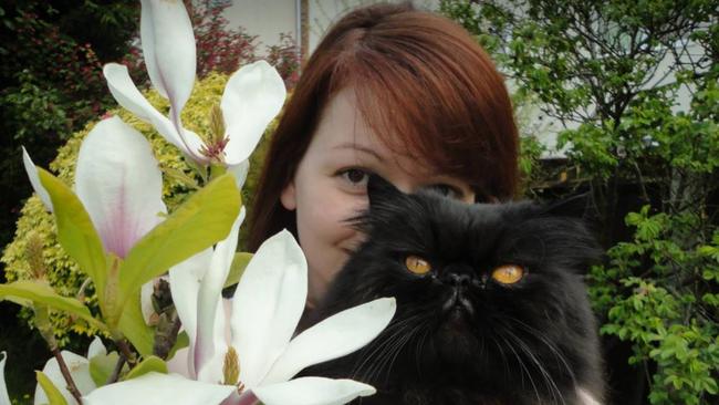 Yulia Skripal with one of her father's cats. Picture: Facebook.