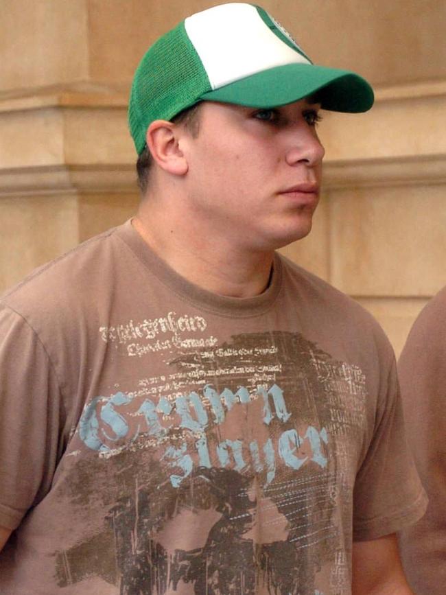 Gary John Tipping outside the District Court in 2005 when he pleaded guilty to sexually assaulting an eight-year-old boy. Picture: Michael Milnes