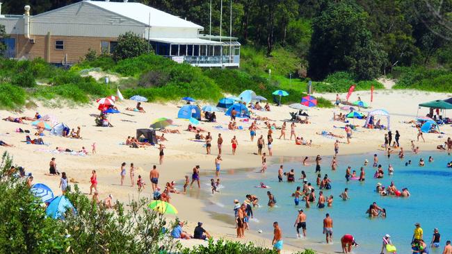 Yarra Bay in summer.