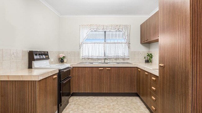 The home is ready for a makeover but tidy enough for buyers to move straight in.