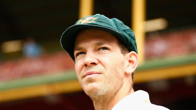 Former Australian test captain Tim Paine will take to the Whitsundays to captain the innagural Great Barrer Reef Rays team in the Brisbane Premier League. The move comes just two months after announcing his retirement from first grade cricket. Photo by JEREMY NG/AFP.