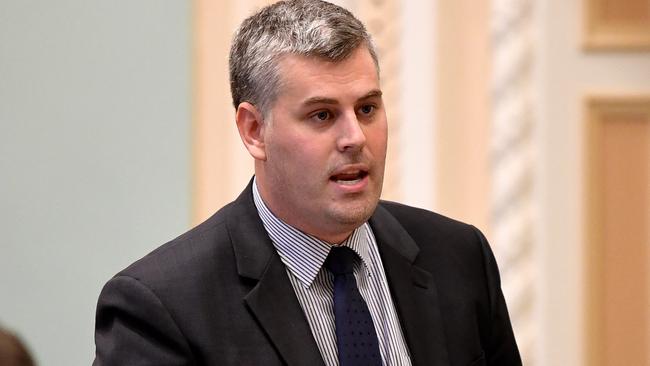 Queensland Police Minister Mark Ryan says changes to bail laws are keeping more hardcore repeat offenders in custody. Picture: NCA NewsWire / Dan Peled