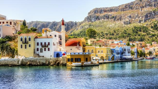 The island of Kastellorizo is the closest to Turkey. Picture: Getty Images