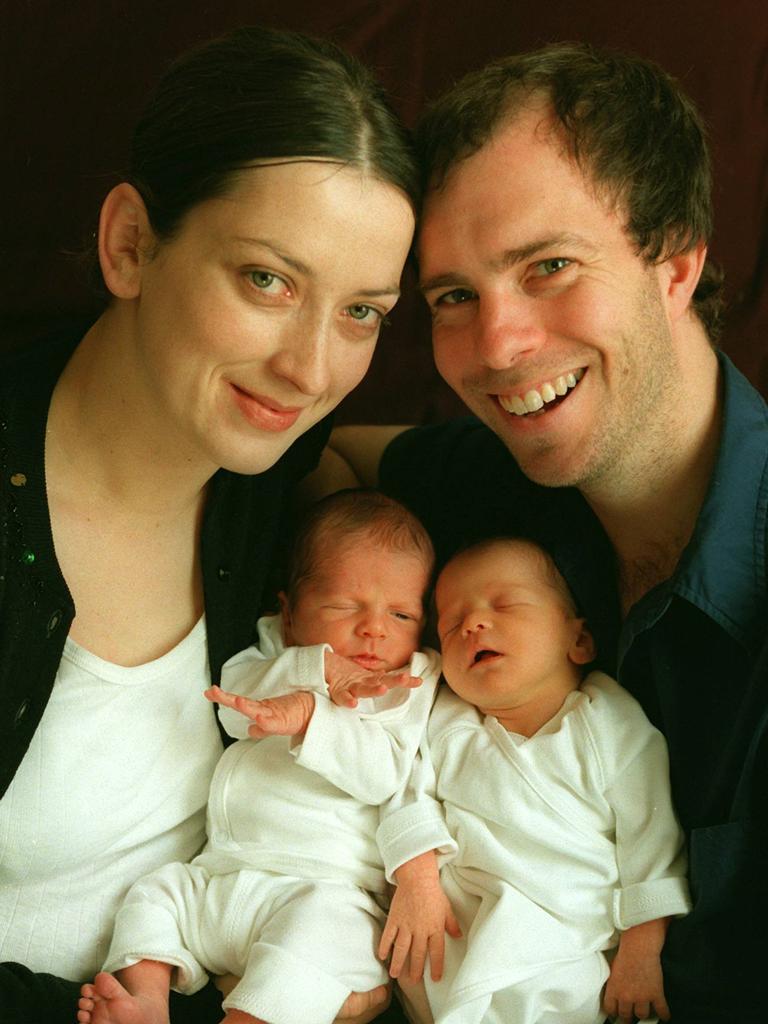 Folds, Hynes and their twins, Lewis Francis and Gracie Scott.