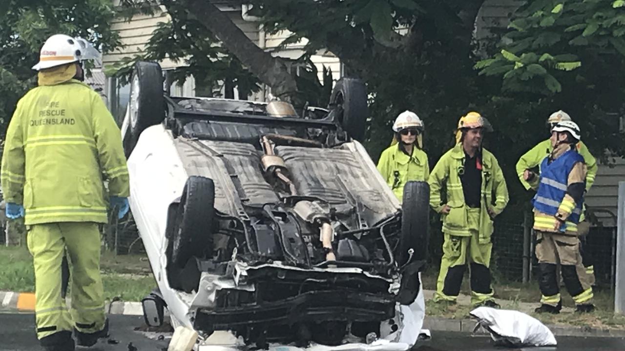 The scene of a two car accident on Channon St and O'Connell St last year. FILE PHOTO