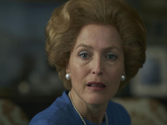 WEEKEND TELEGRAPHS ONLY , NOVEMBER  14/15 2020, Gillian Anderson as Margaret Thatcher in series 4 of The Crown