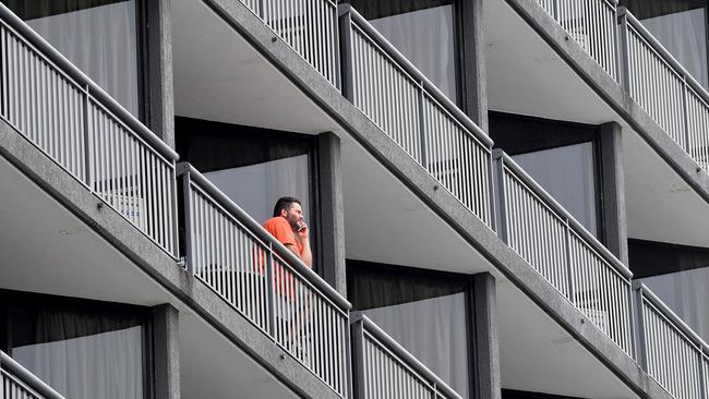 Brisbane quarantine hotel The Grand Chancellor. Picture: John Gass