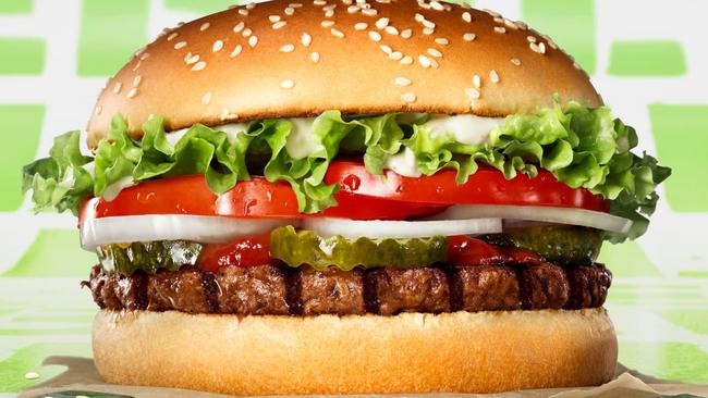 The burger choice of the future? A plant-based Whopper