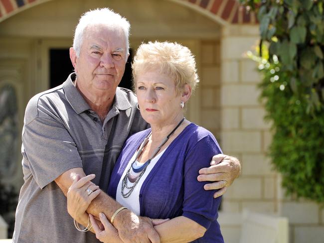 Michael and Kaye Downer / Picture: Stewart Allen