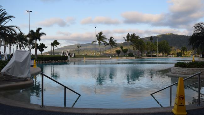 Airlie Beach Lagoon was closed following a near drowning incident in October 2018.