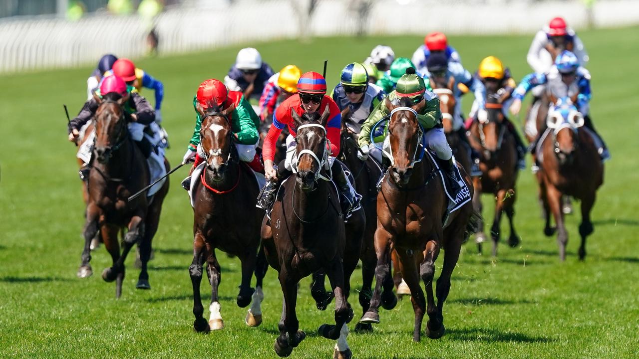 Bring it on. (Scott Barbour/Racing Photos via Getty Images)