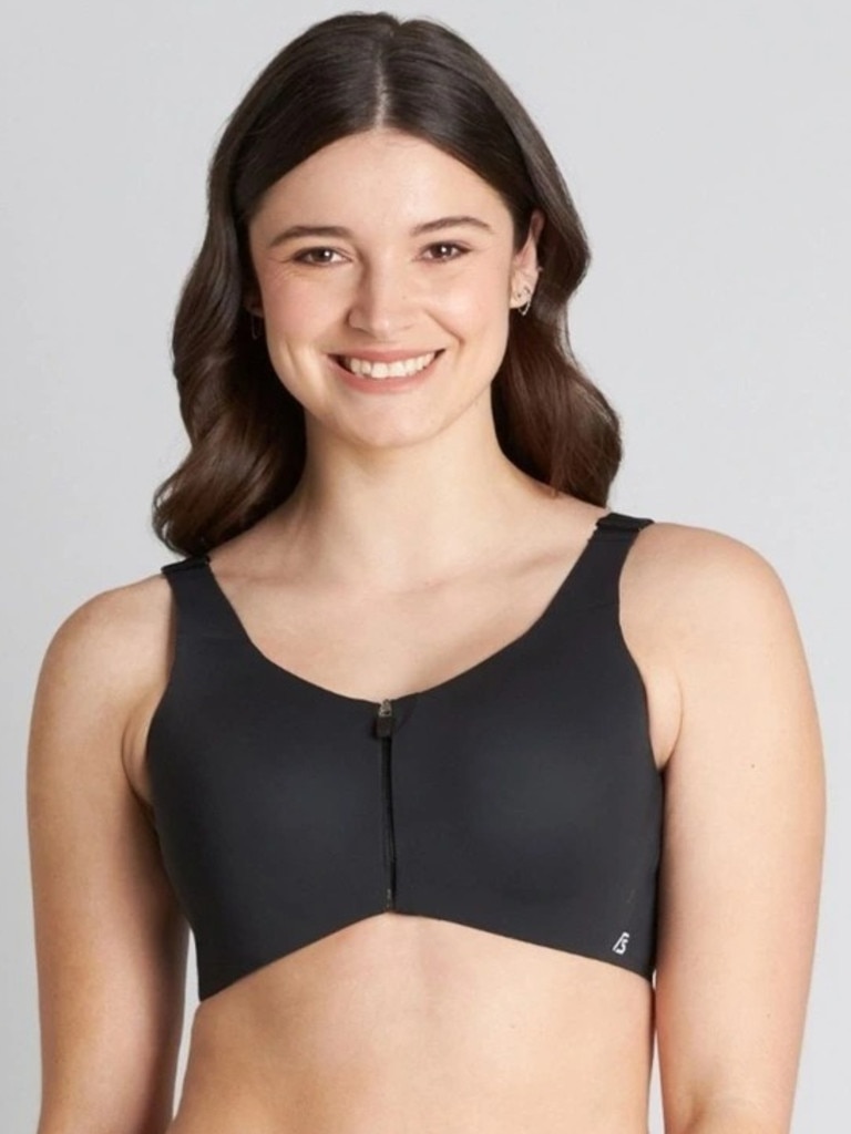 Bendon Sport Motion Zip Front Sports Bra. Picture: Myer.