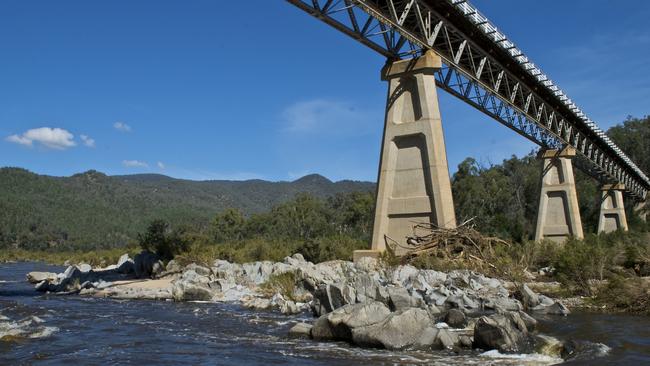 McKillops Bridge at the Snowy River National Park. Picture: Steven Wright.