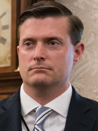 Former White House staff secretary Rob Porter.  Picture:  AFP