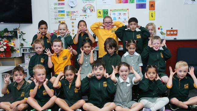 Leopold Primary School Prep MB Back row L-R: Izabia Jones, Hannah Ward, Samson Fiu, Alisha Mclaren, Aryan Ali, Aria Cox. Middle row: Finn Pytellek, Blake Sharpe, Jannat Shahid, Miles Bugeja, Shanaya Butcher, Chase Pytellek. Front row: Oliver Ward, Bentley Rolton, Charlotte Gregoriou, Flynn Wendt, Milla Burrowes, Anaya Hassan, Finn Abram.