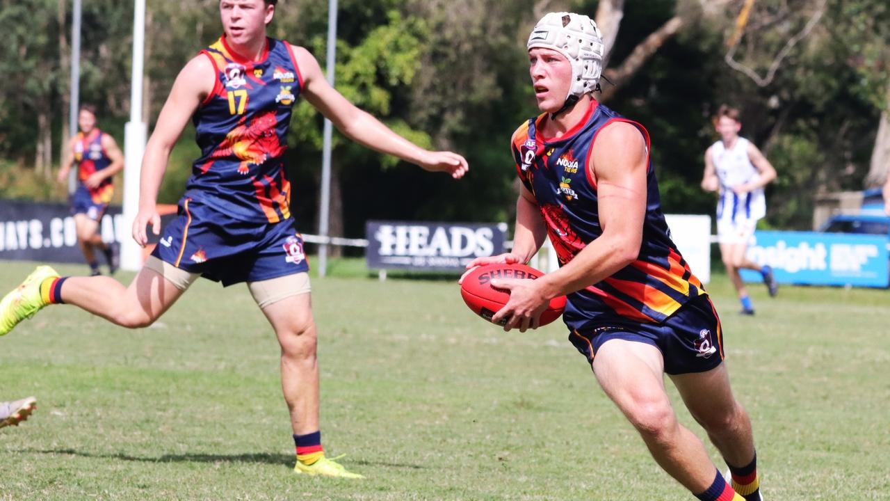 Foxx LaMonica in action for the Noosa Tigers. Picture: Craig Slaney Sports Photography.